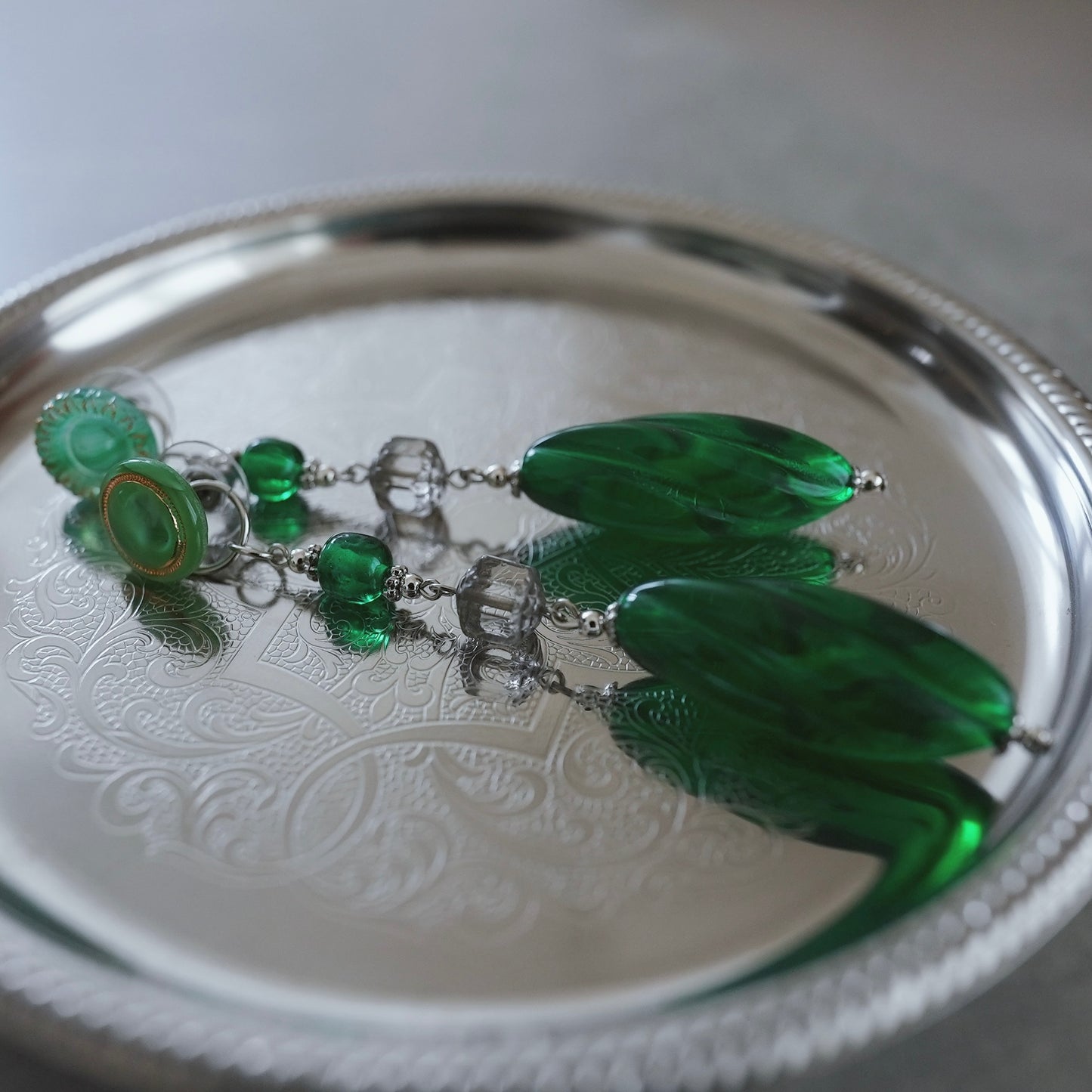 Vintage Silver earring / pierce【在庫有】