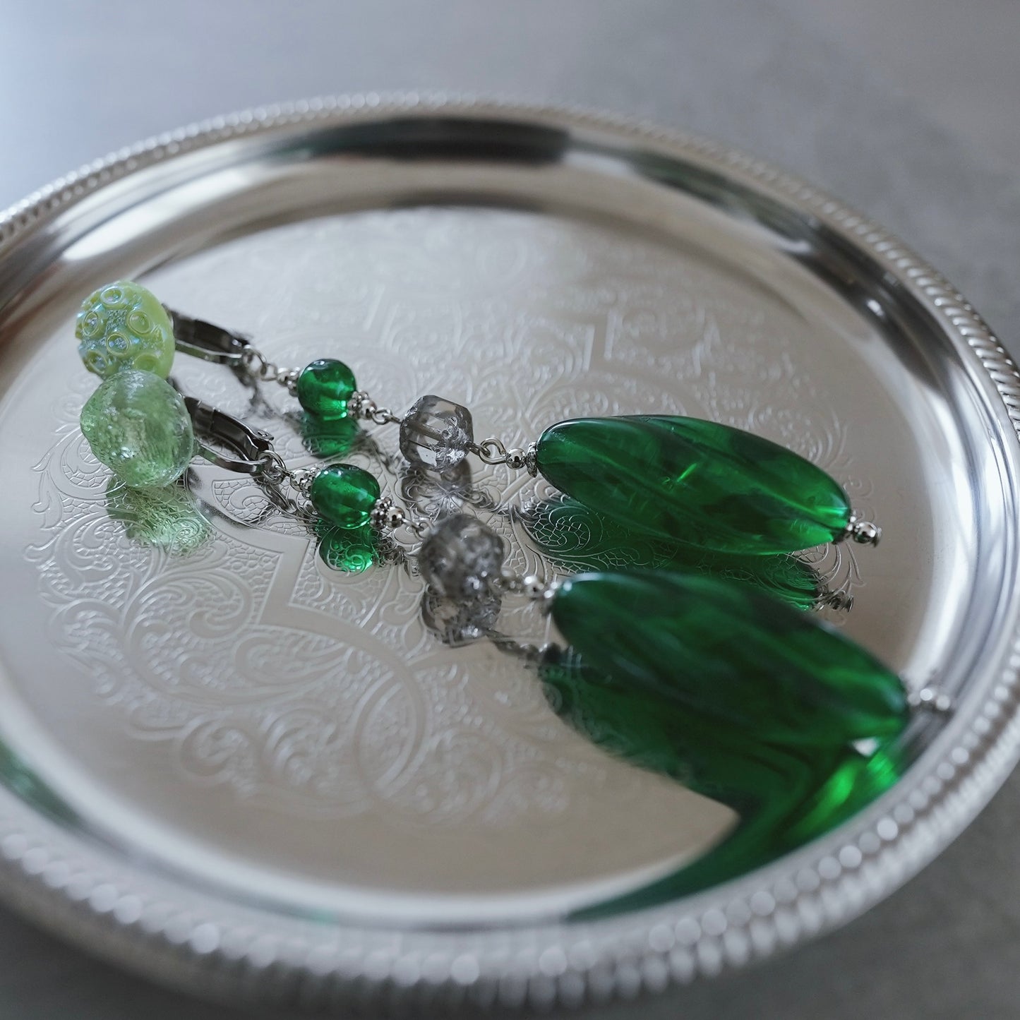 Vintage Silver earring / pierce【在庫有】