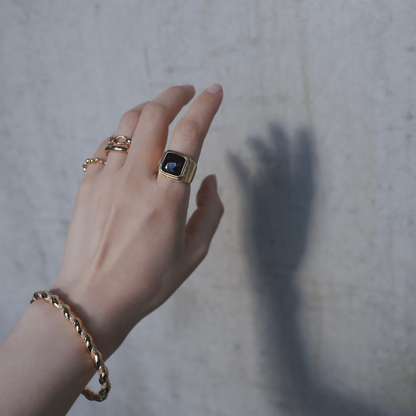 gold NatuR ring.【予約】