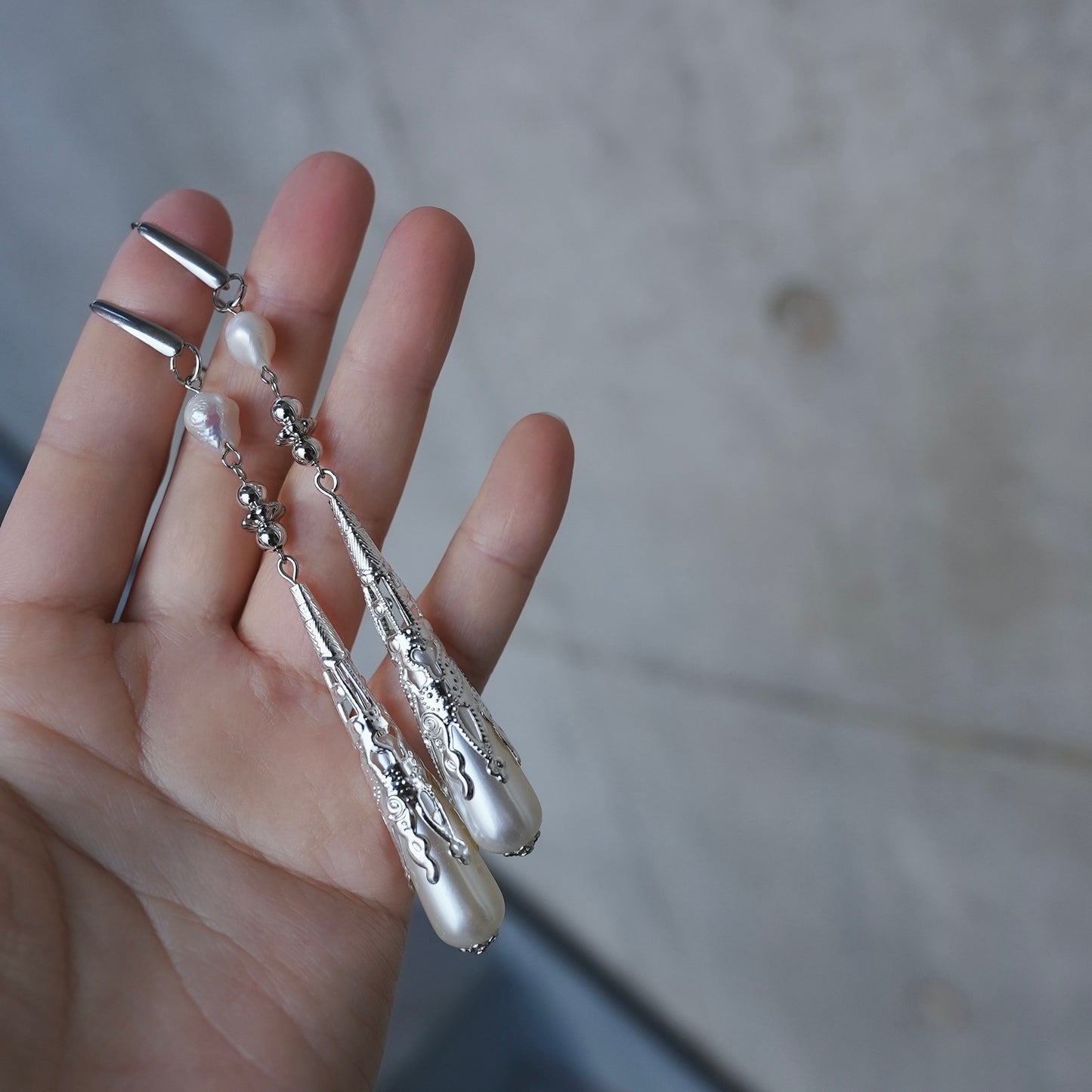 Vintage Silver earring / pierce 【在庫有】
