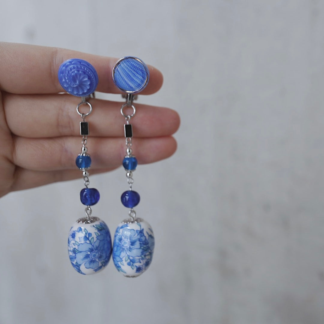 Vintage Silver earring 【在庫有】