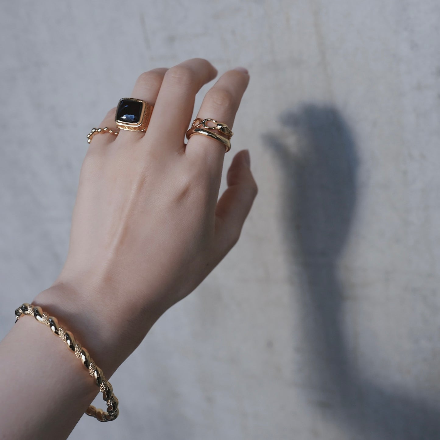 gold 小さな幸せ -Le petit bonheur-/Simple ring【予約】