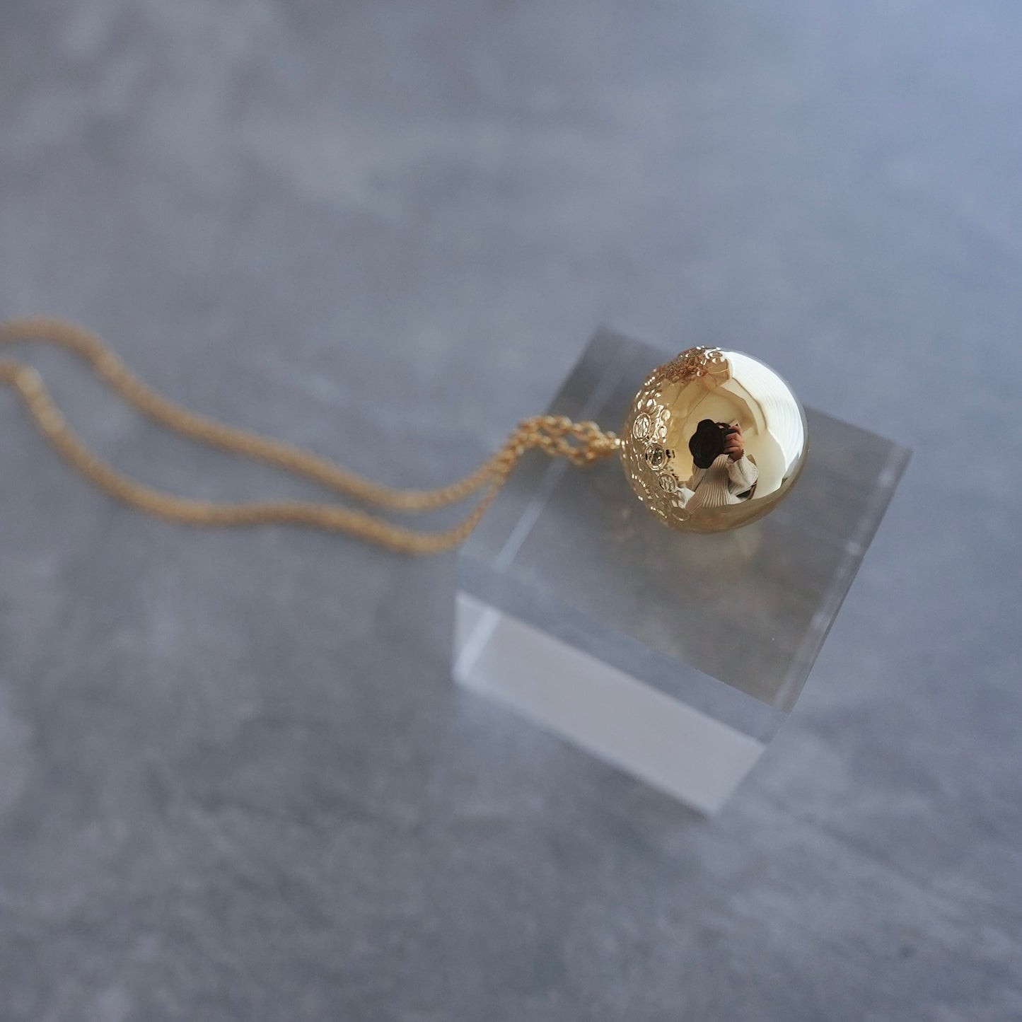 gold 月と太陽 the sun and the moon long necklace【予約】