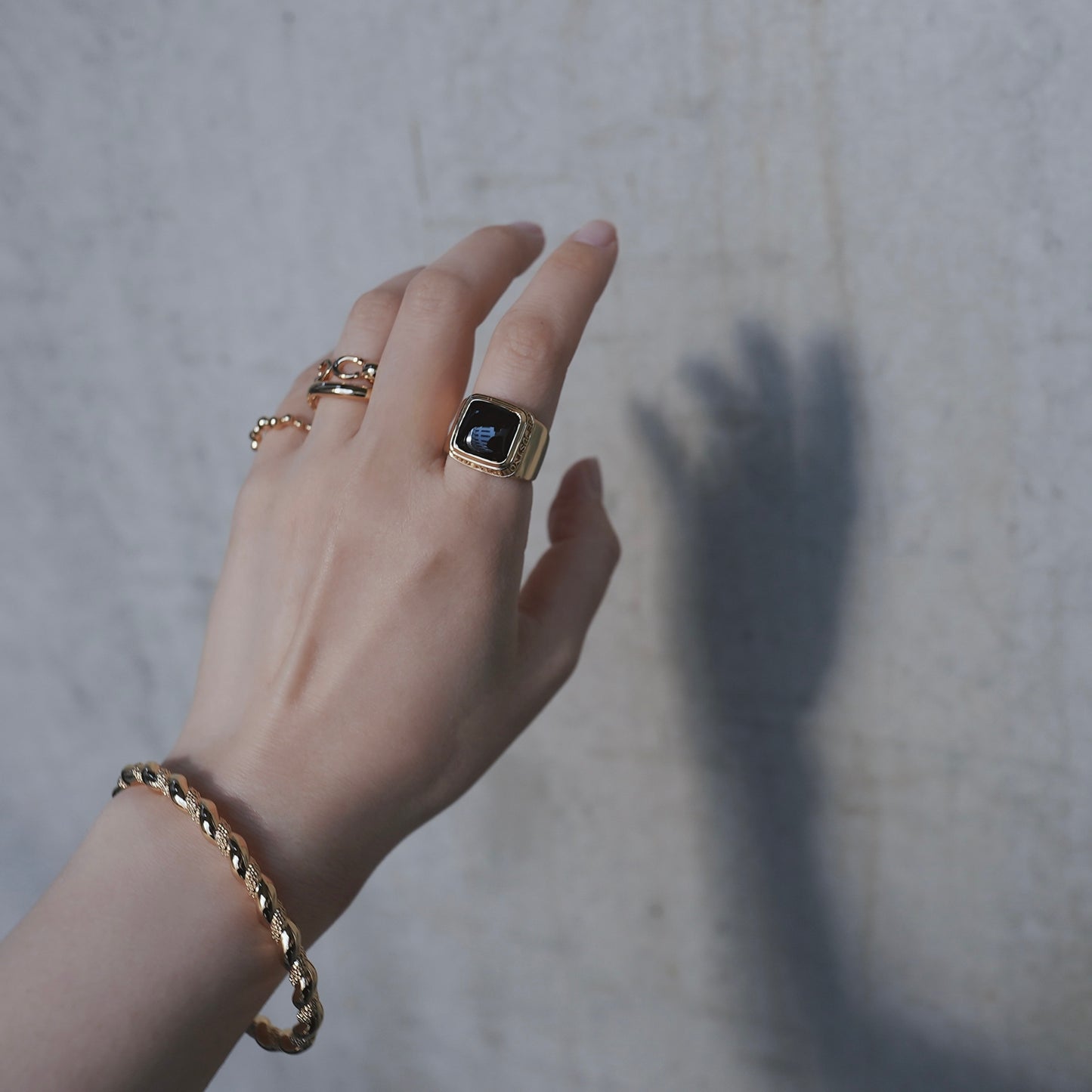 gold NatuR ring.【予約】