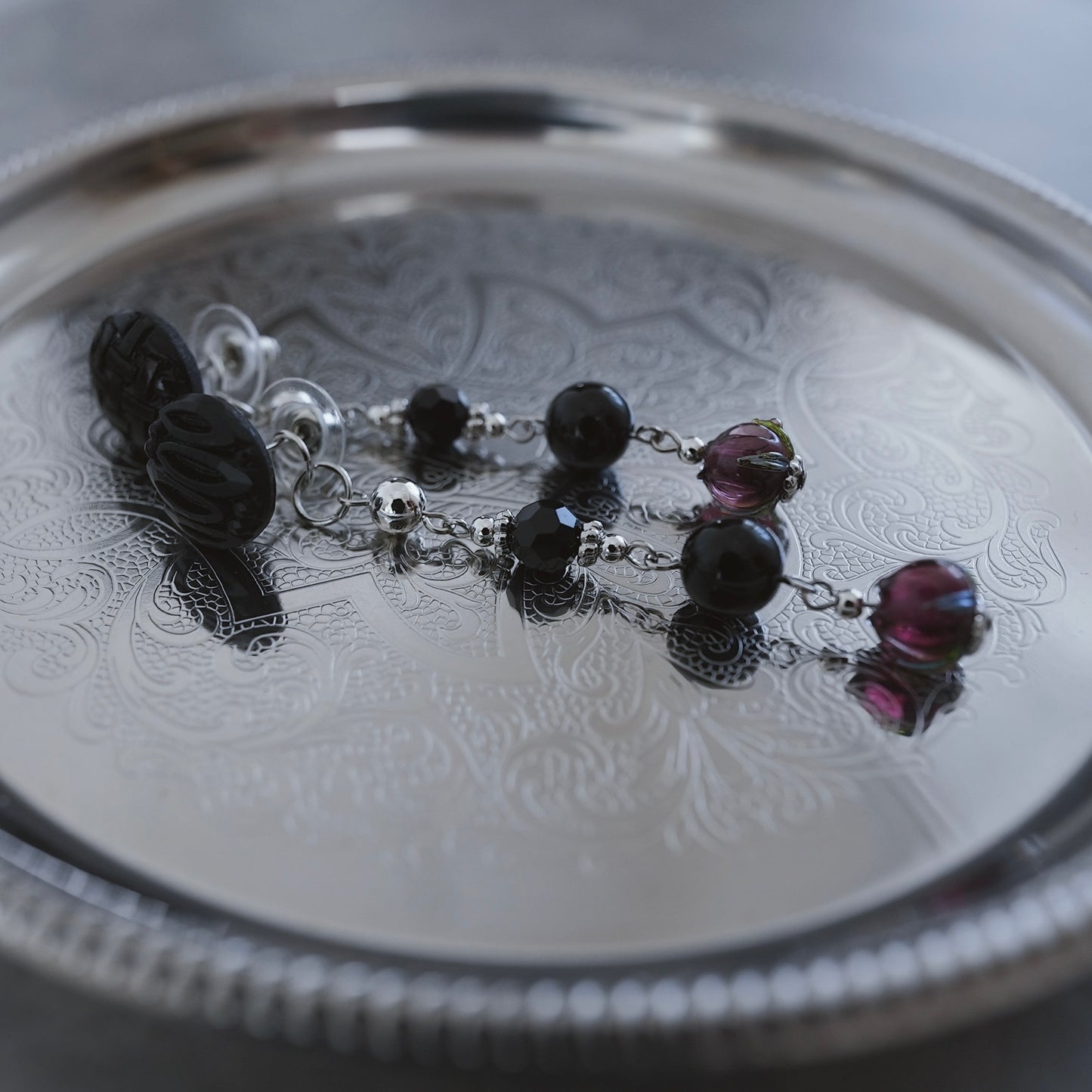 Vintage Silver earring / pierce【在庫有】