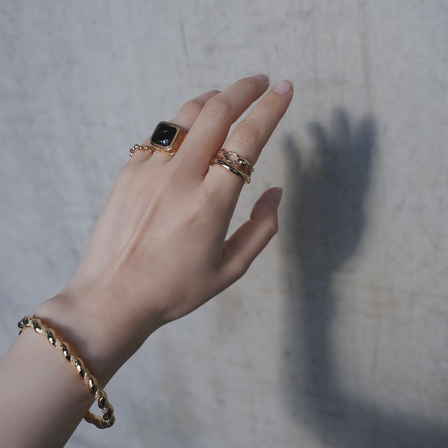 gold NatuR ring.【予約】