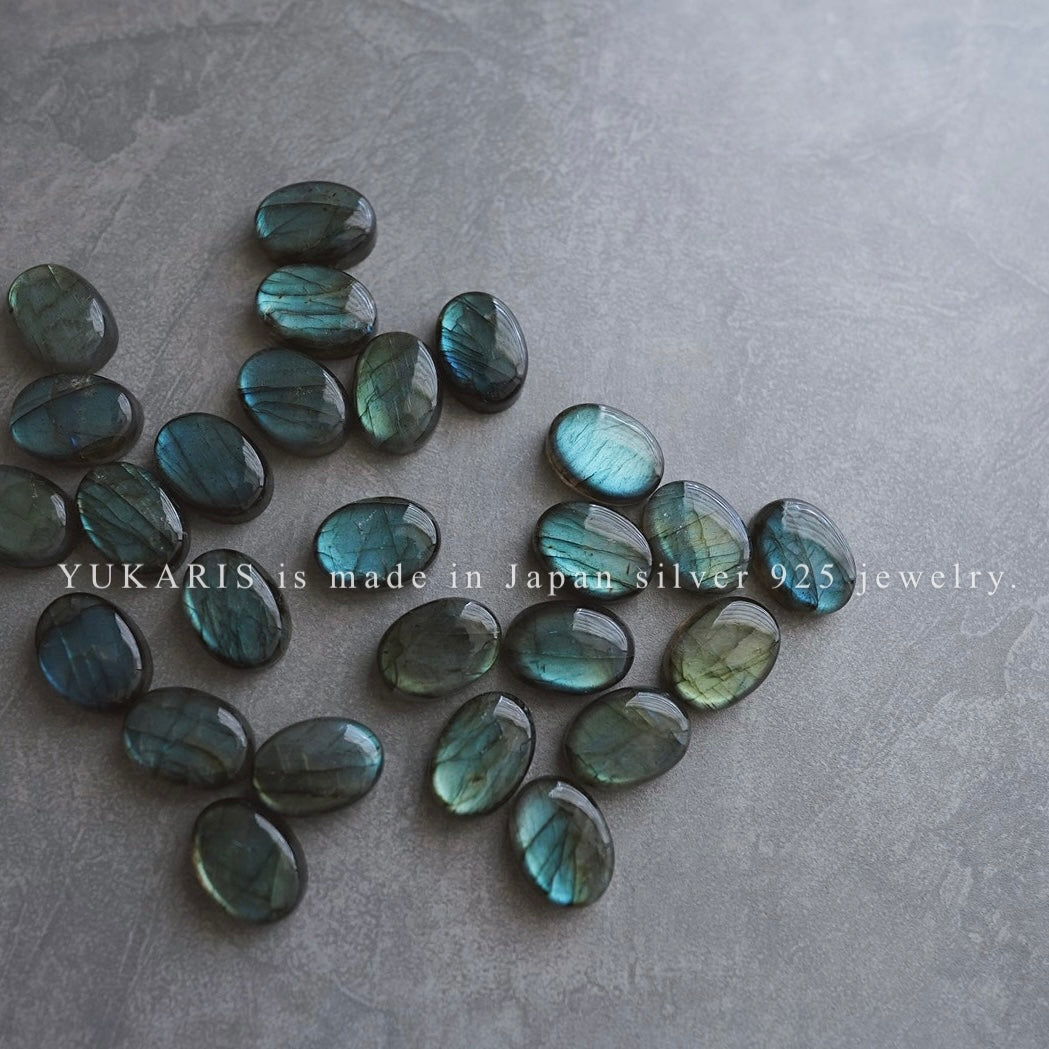 月と太陽 Moon and sun labradorite ring.【予約】