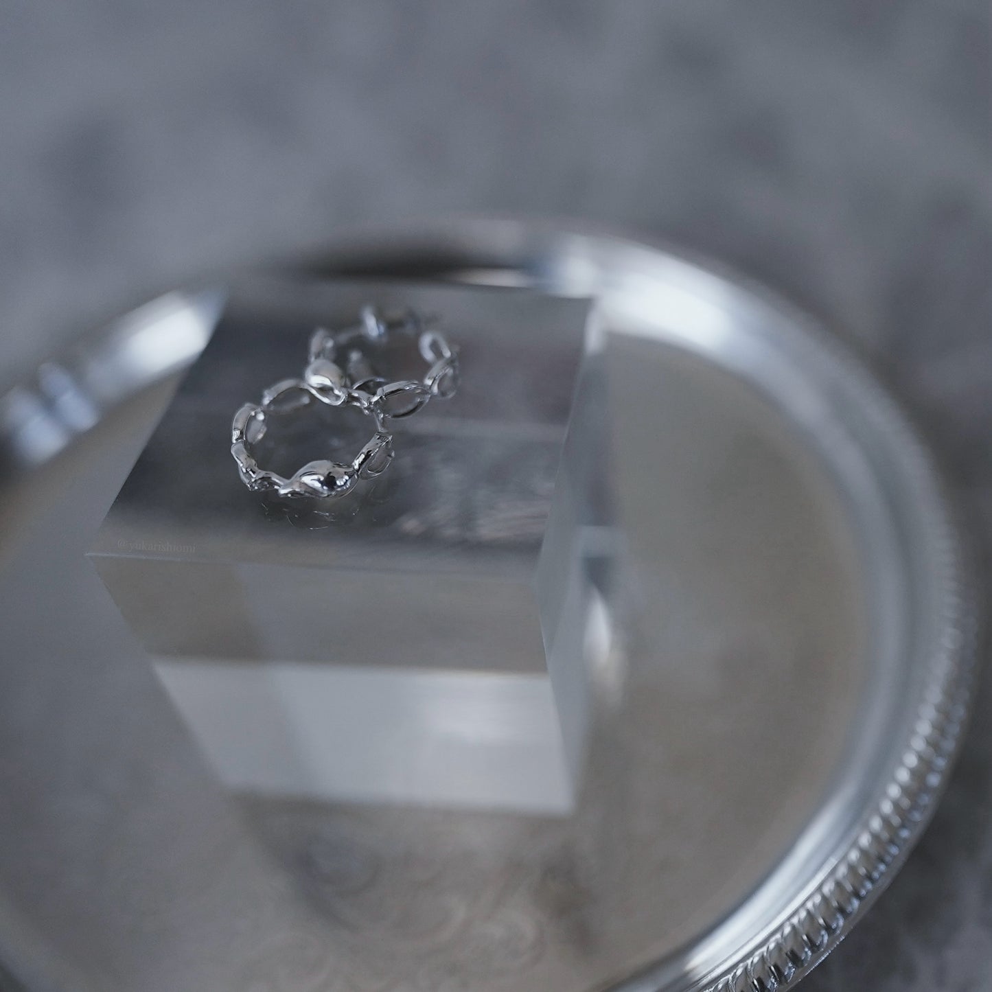 Horse shoe pierce earring /hoop【予約】