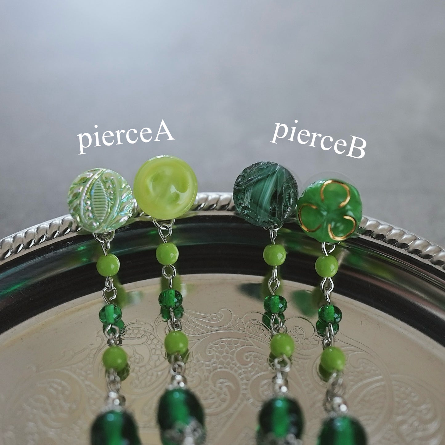 Vintage Silver earring / pierce【在庫有】