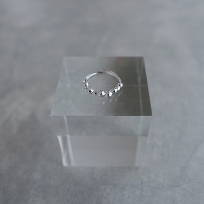 水滴 pinky ring.／ Water droplets pinky ring.【予約】