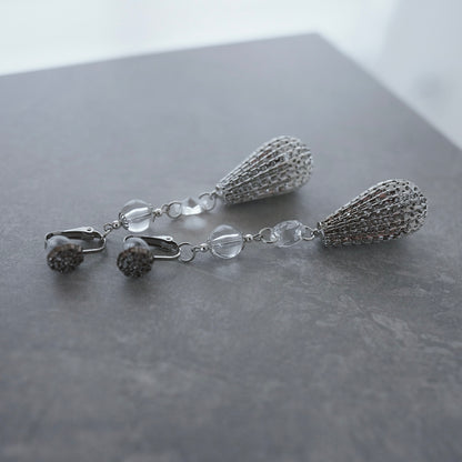 Vintage Silver earring ／ pierce 【即発送】