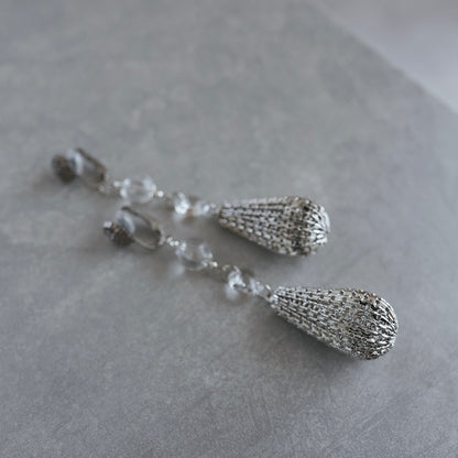 Vintage Silver earring ／ pierce 【即発送】