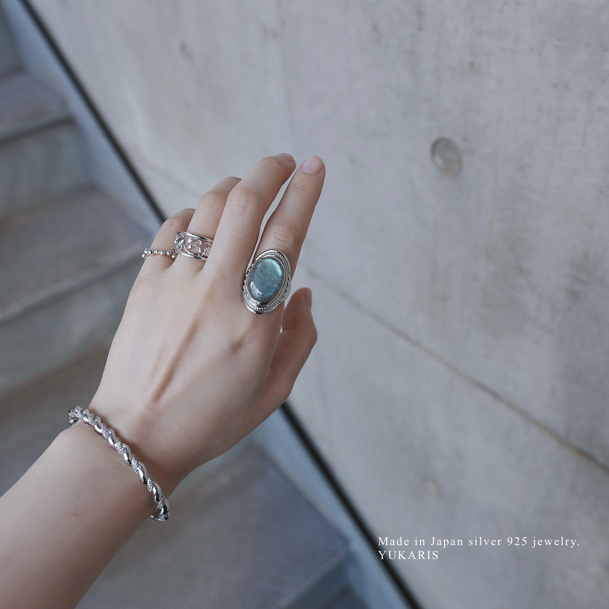 Lily of the Valley Filigree ring – Yukari Shiomi -YUKARIS-