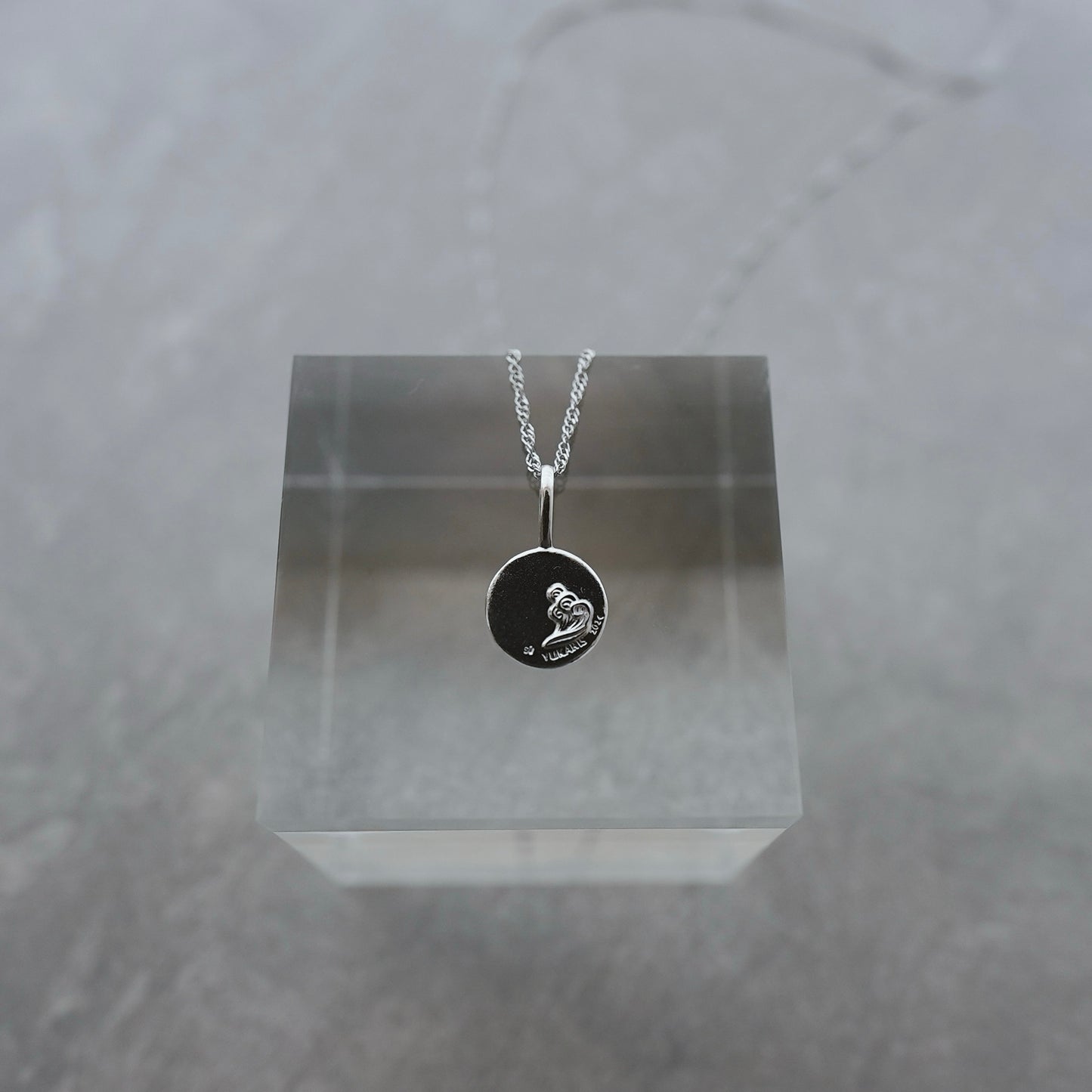 「水」 Water coin necklace.【予約】