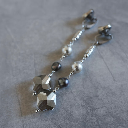 Vintage Silver earring ／ pierce 【即発送】