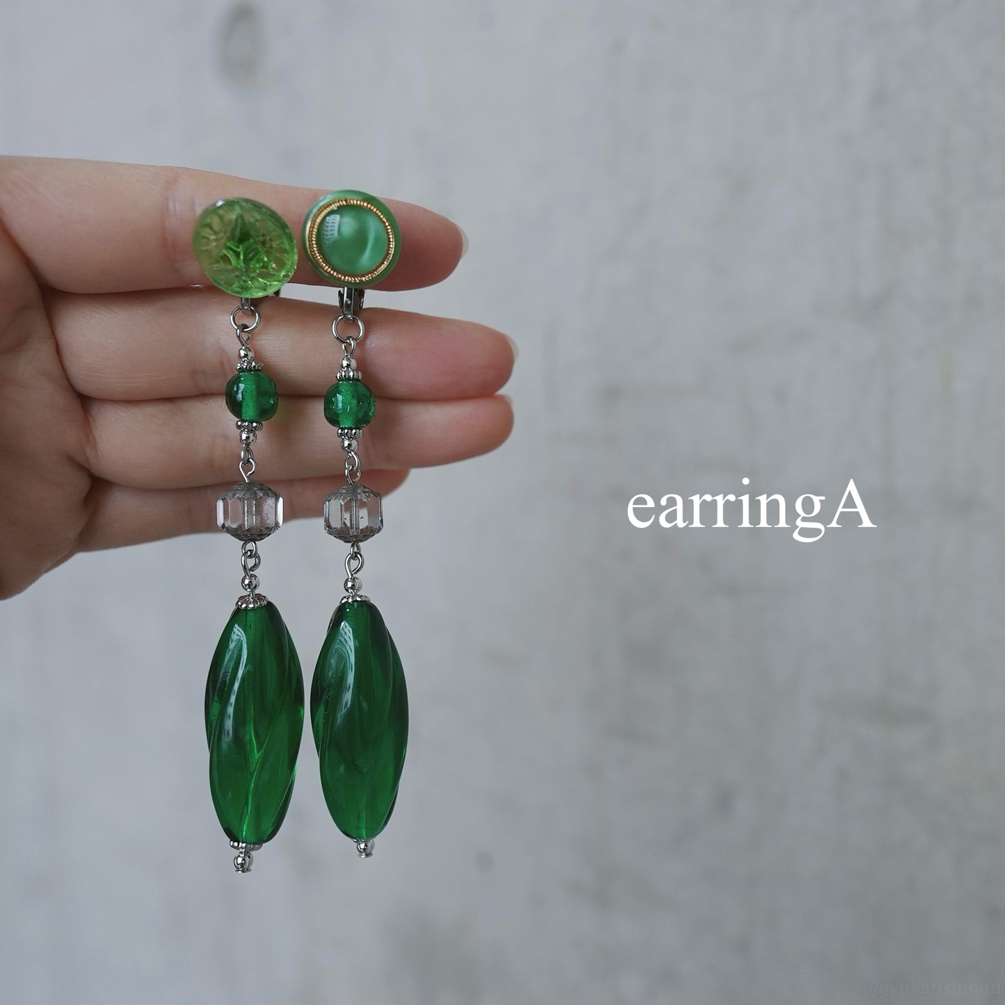 Vintage Silver earring ／ pierce【即発送】