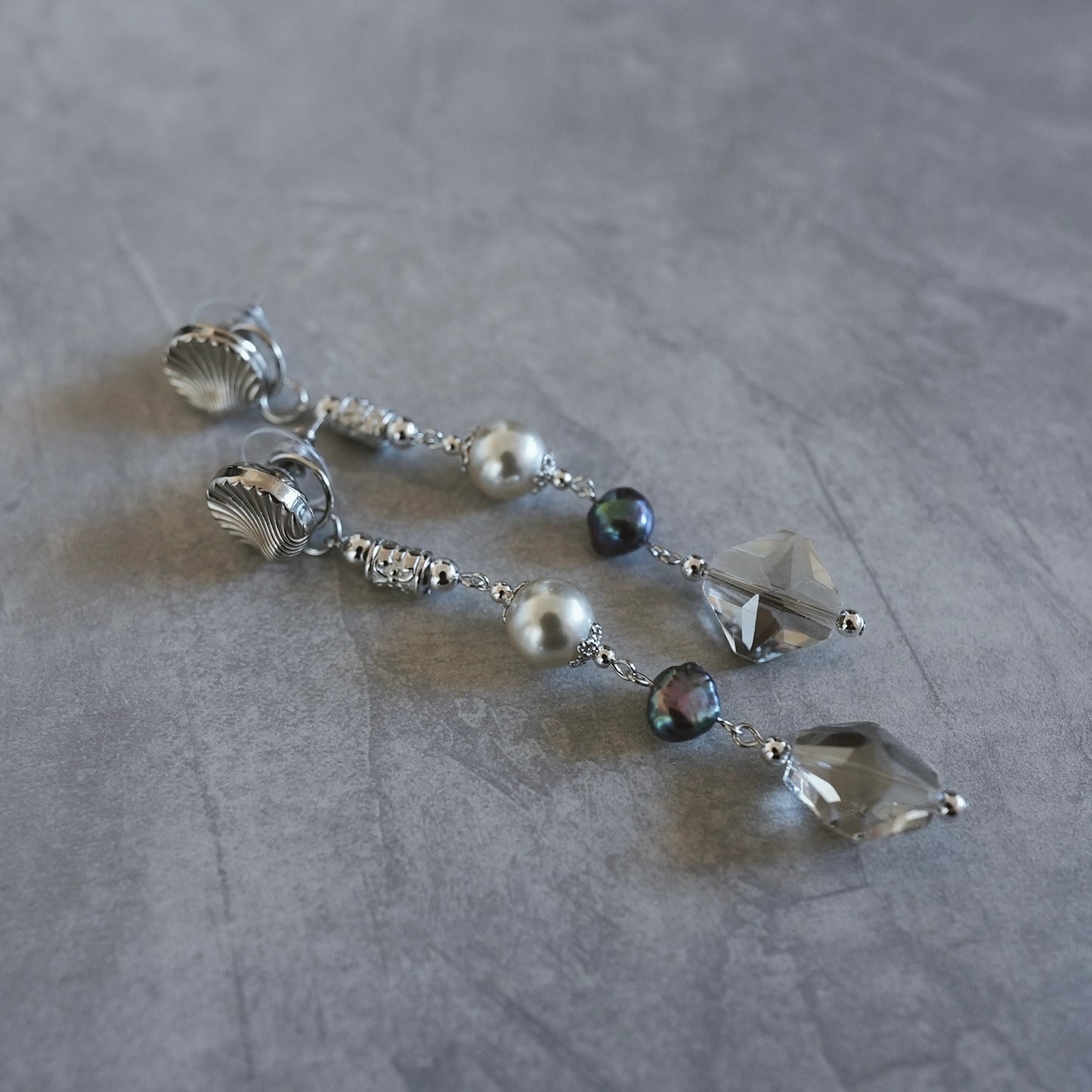 Vintage Silver earring ／ pierce 【即発送】