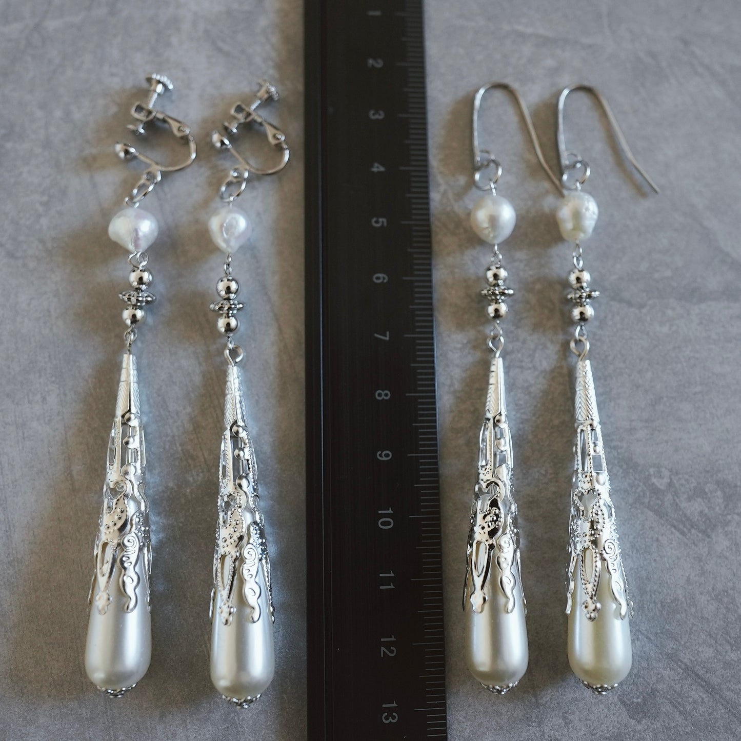 Vintage Silver earring ／ pierce 【即発送】