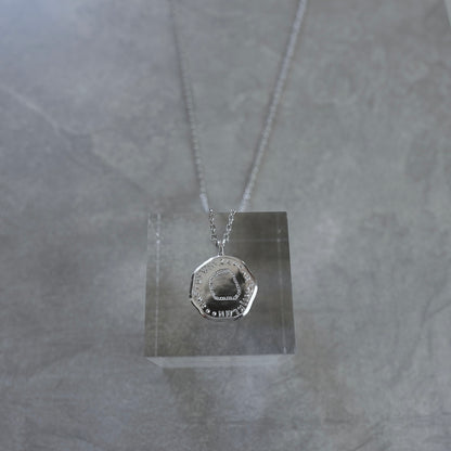 【限定】- AtoZ one - Simple coin necklace【予約】マットタイプ