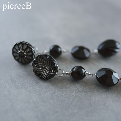 Vintage Silver earring ／ pierce 【即発送】