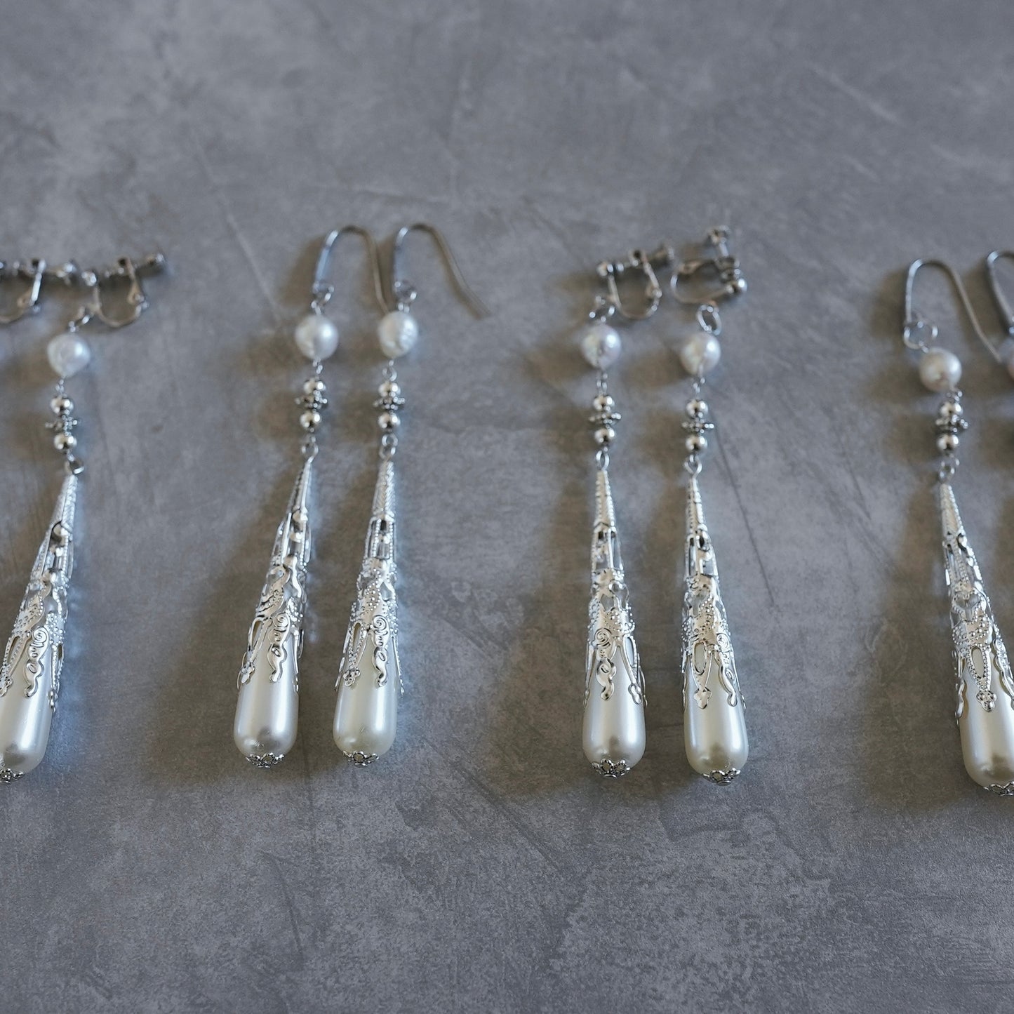 Vintage Silver earring ／ pierce 【即発送】