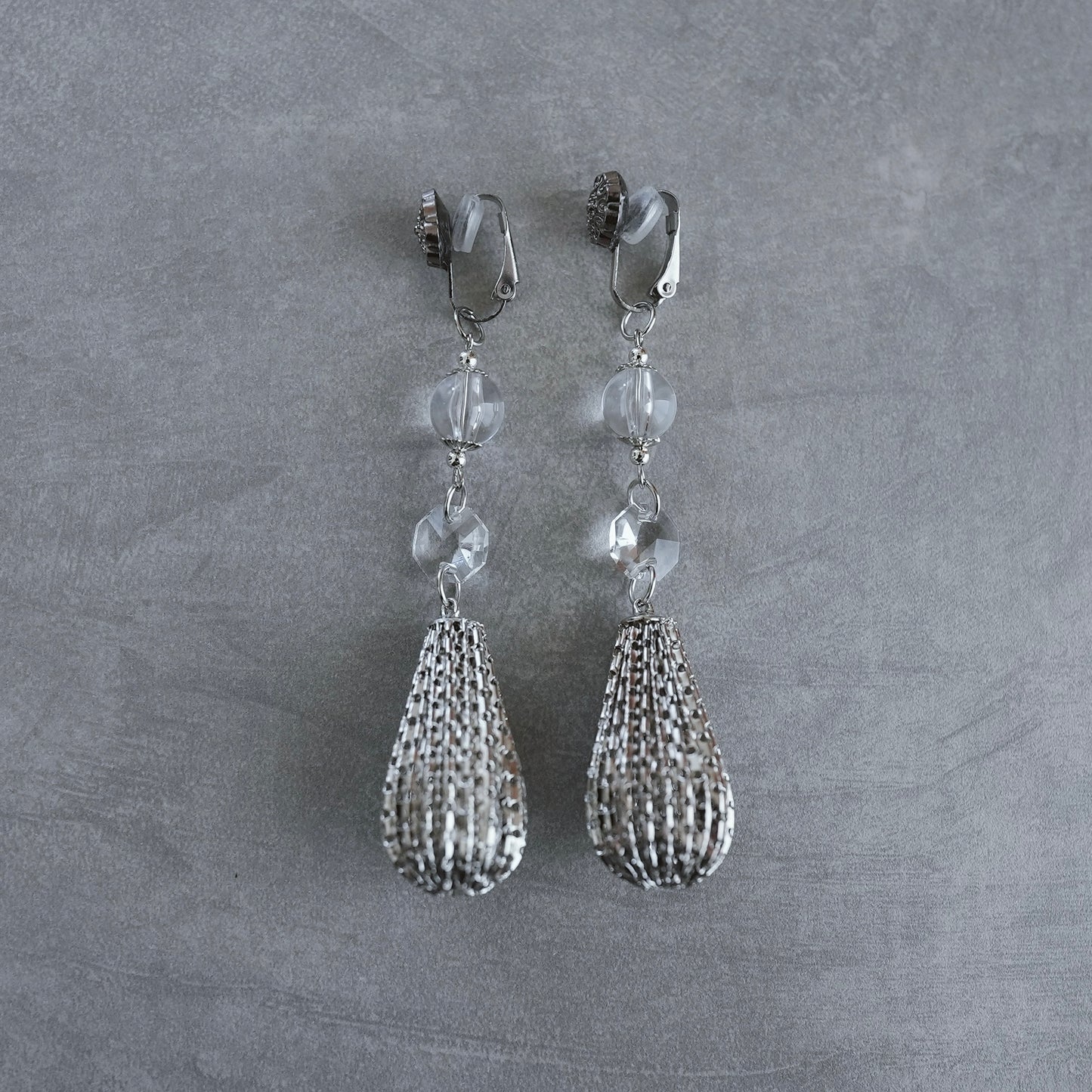 Vintage Silver earring ／ pierce 【即発送】