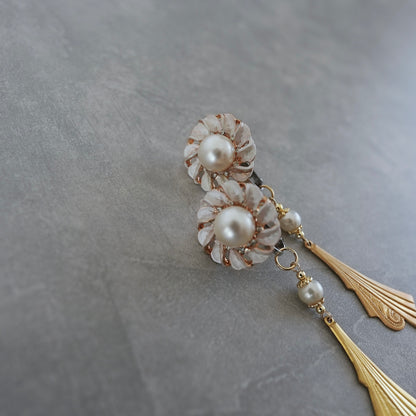 Vintage Gold earring ／ pierce 【在庫有】