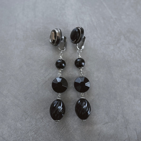 Vintage Silver earring ／ pierce 【即発送】