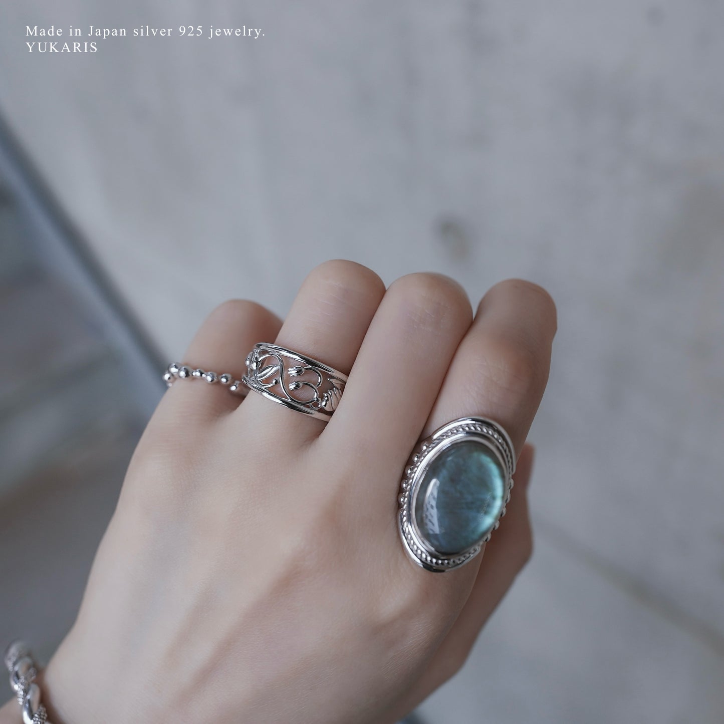 Lily of the Valley Filigree ring 【予約】