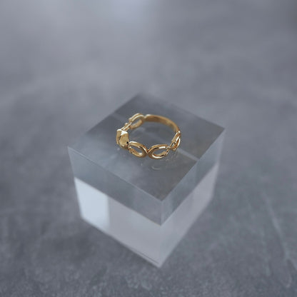 gold Horse shoe ring【予約】