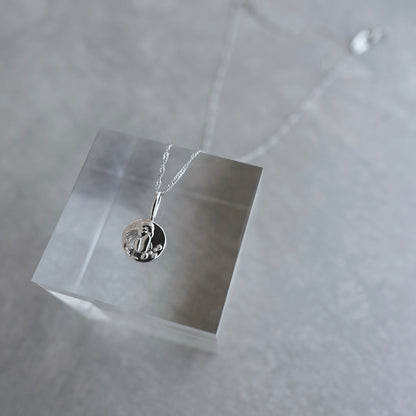 「水」 Water coin necklace.【予約】