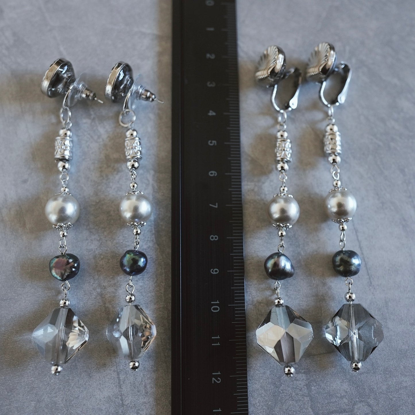 Vintage Silver earring ／ pierce 【即発送】