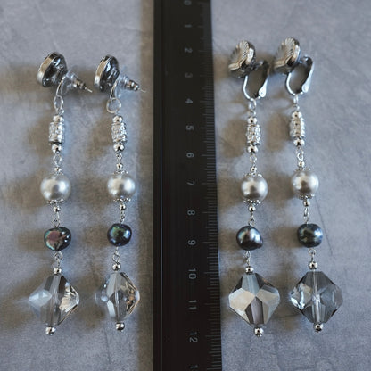 Vintage Silver earring ／ pierce 【即発送】