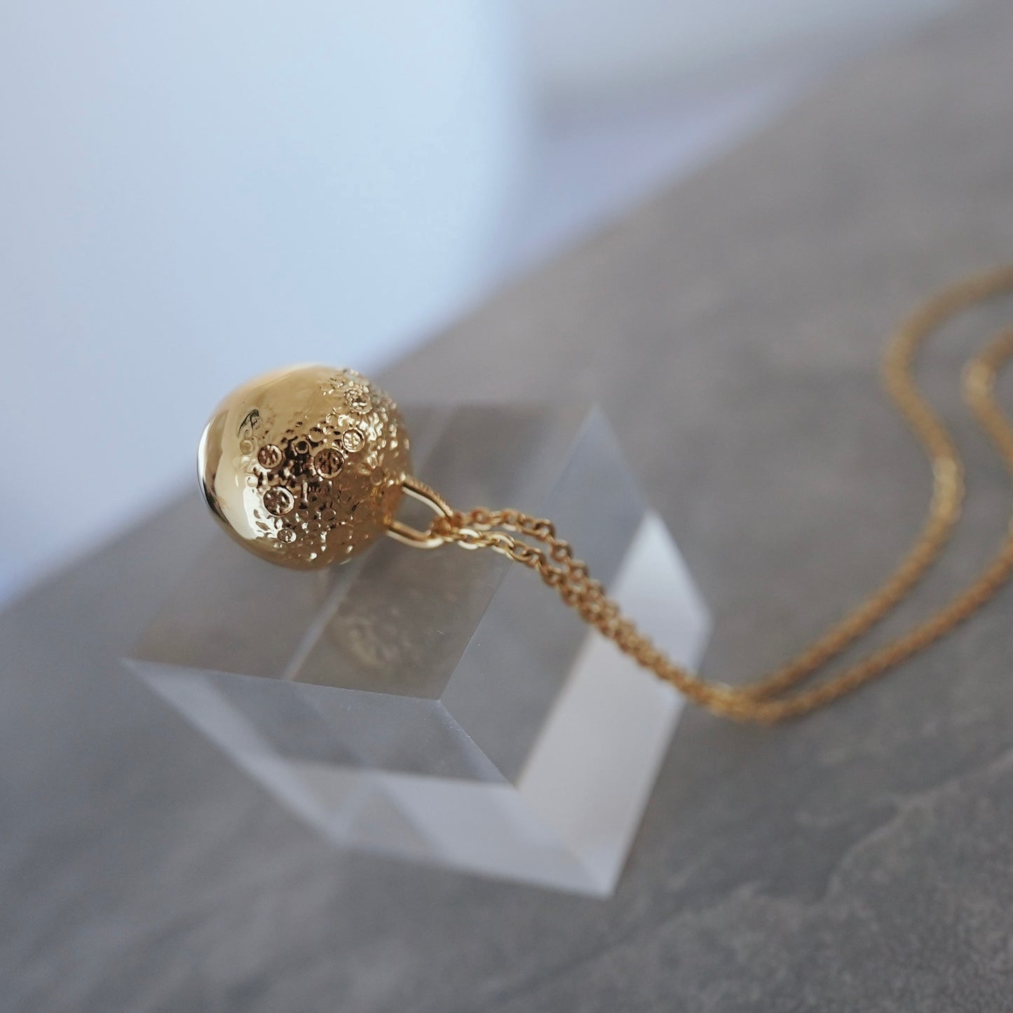 gold 月と太陽 the sun and the moon long necklace【予約】