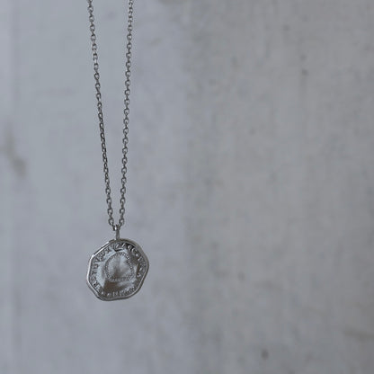 - AtoZ one - Simple coin necklace【在庫有】マット