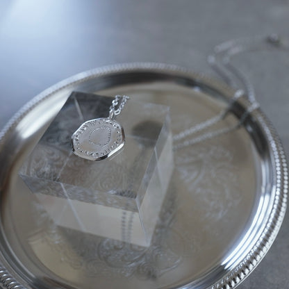 【限定】- AtoZ one - Simple coin necklace【予約】マットタイプ