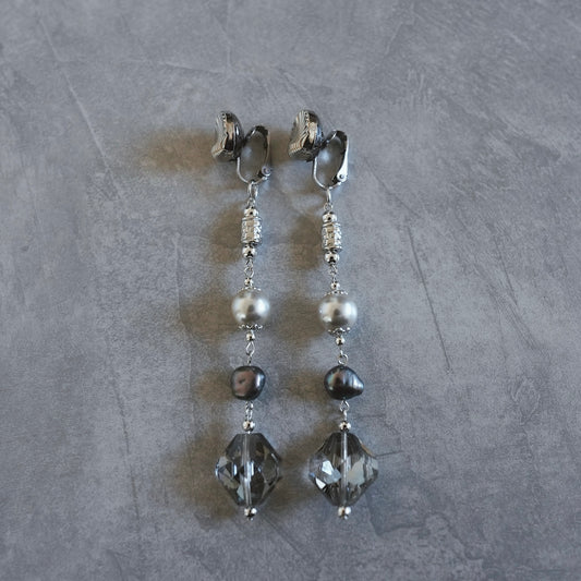 Vintage Silver earring ／ pierce 【即発送】