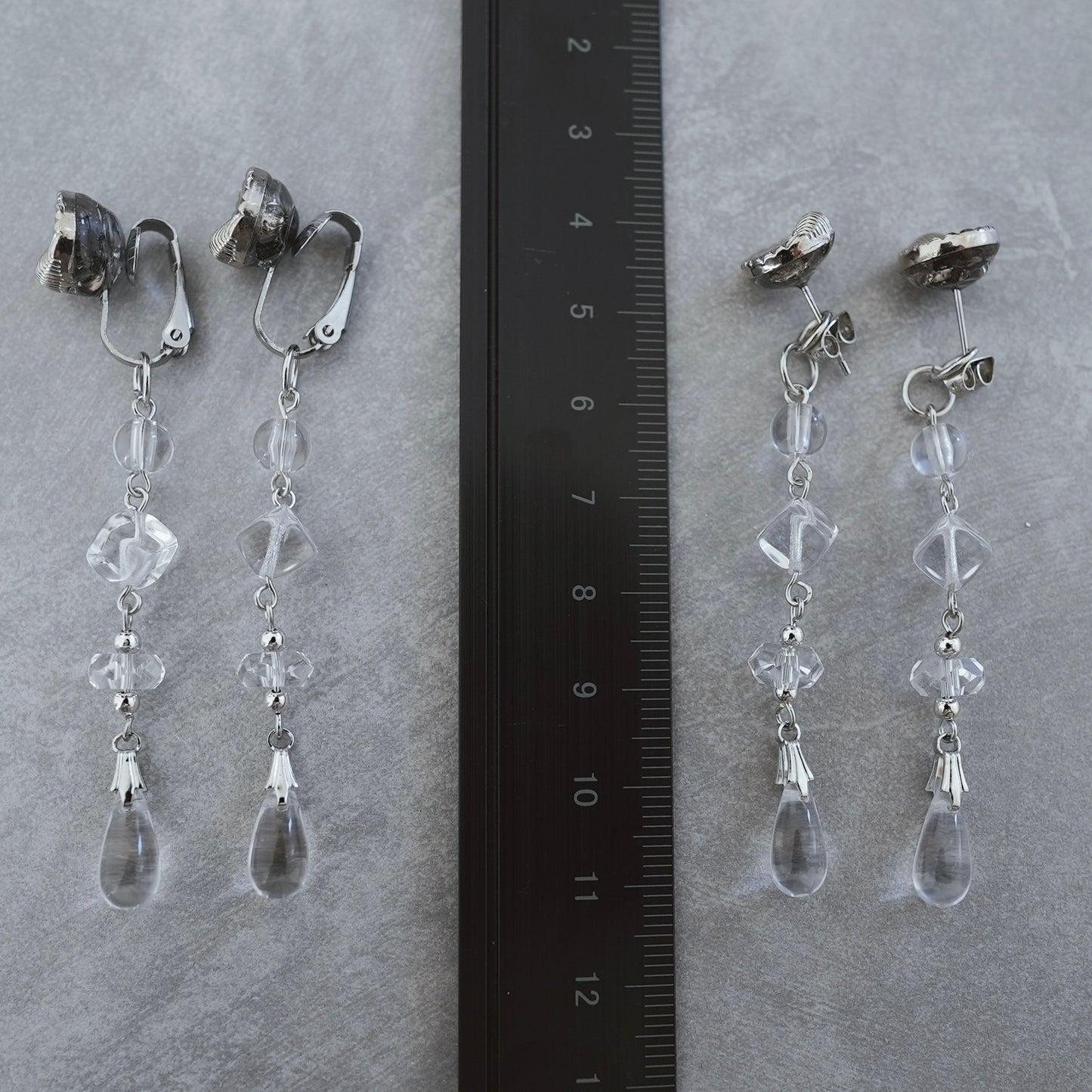 Vintage Silver earring ／ pierce 【即発送】