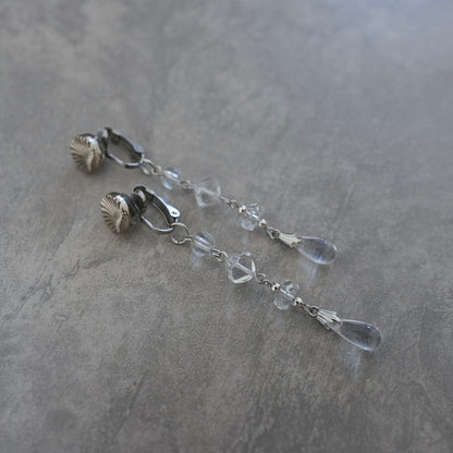 Vintage Silver earring ／ pierce 【即発送】