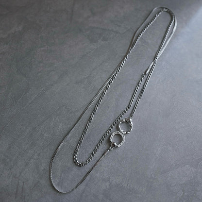 月と太陽 horse shoe long necklace【予約】