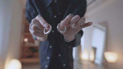 水滴一粒 stone ring.／ Water droplets stone ring.【予約】アメジスト