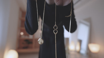 gold - AtoZ one - Simple coin necklace【予約】