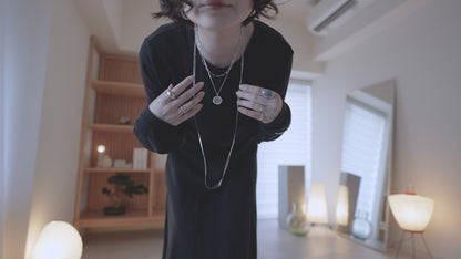 - AtoZ one - Simple coin necklace【予約】